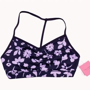 NWT Kate Spade splash low-impact sports bra